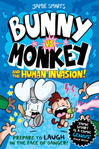 BUNNY VS MONKEY AND THE HUMAN INVASION GRAPHIC NOV