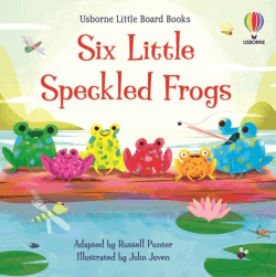 SIX LITTLE SPECKLED FROGS BOARD BOOK
