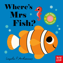 WHERE'S MRS FISH? BOARD BOOK
