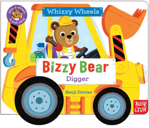 BIZZY BEAR DIGGER BOARD BOOK