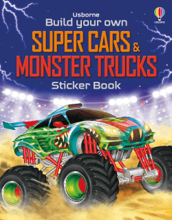 SUPER CARS & MONSTER TRUCKS STICKER BOOK