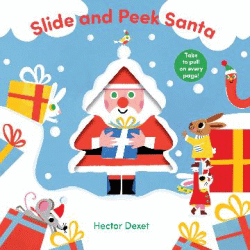SLIDE AND PEEK SANTA BOARD BOOK