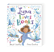 LUNA LOVES BOOKS BOARD BOOK