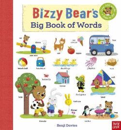 BIZZY BEAR'S BIG BOOK OF WORDS BOARD BOOK