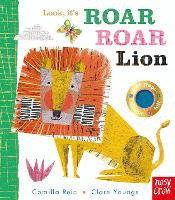 LOOK, IT'S ROAR ROAR LION BOARD BOOK