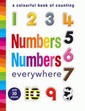 NUMBERS, NUMBERS EVERYWHERE BOARD BOOK