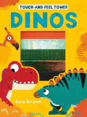 TOUCH-AND-FEEL TOWER DINOS BOARD BOOK
