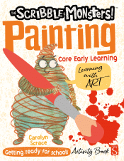 SCRIBBLE MONSTERS PAINTING ACTIVITY BOOK