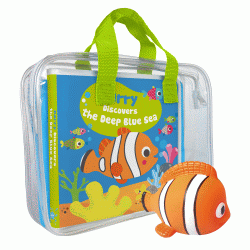 HARRY DISCOVERS THE DEEP BLUE SEA BATH BOOK