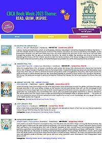Childrens' Book Week Theme Catalogue 2023 PDF version